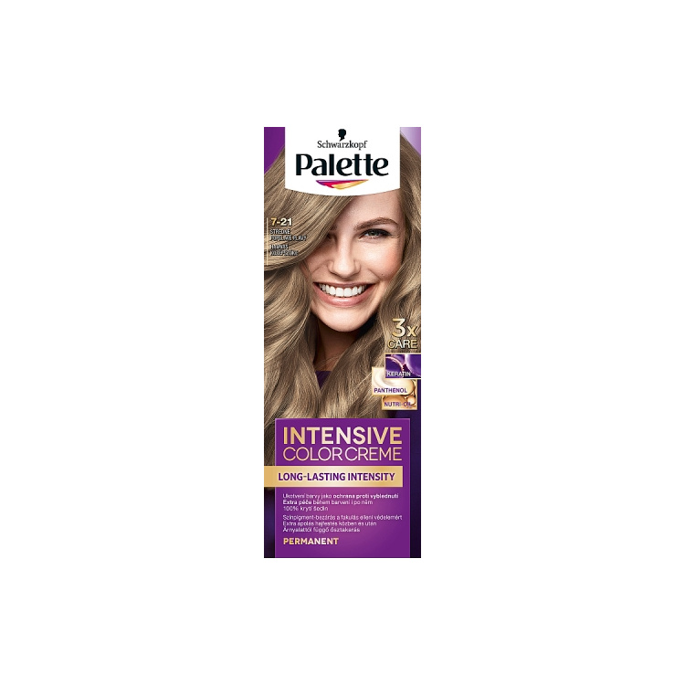 Schwarzkopf Palette Intensive Color Creme barva na vlasy, Středně Popelavě Plavý 7-21