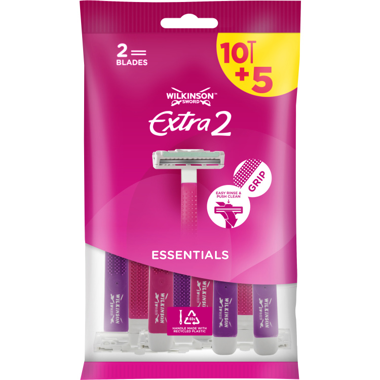 Wilkinson Sword Extra2 Beauty Jednorázová holítka 10+5  ks