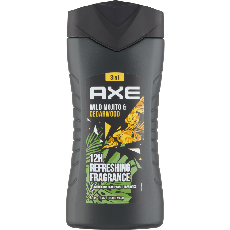 AXE sprchový gel Wild Green Mojito a Cedarwood, 250 ml