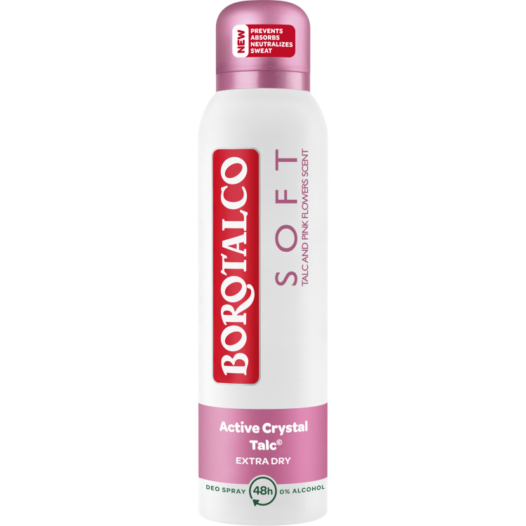 Borotalco Soft Deo sprej deodorant, 150 ml