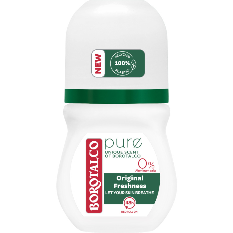 Borotalco Roll On Pure original deodorant kuličkový, 50 ml