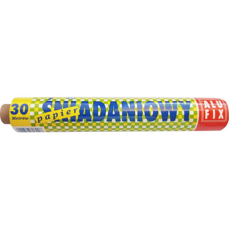 Alufix svačinový papír nepropouštějící mastnotu, 30 m