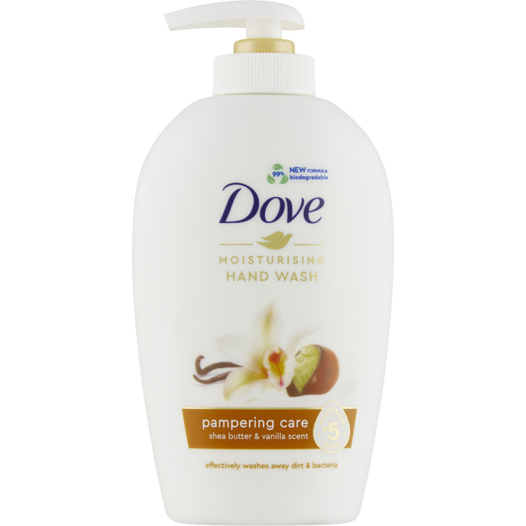 Dove tekuté mýdlo Bambucké máslo, 250 ml