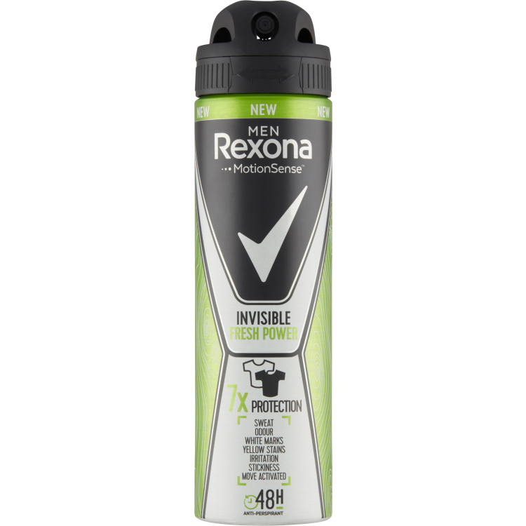 Rexona Men antiperspirant Invisible Fresh a Power, 150 ml
