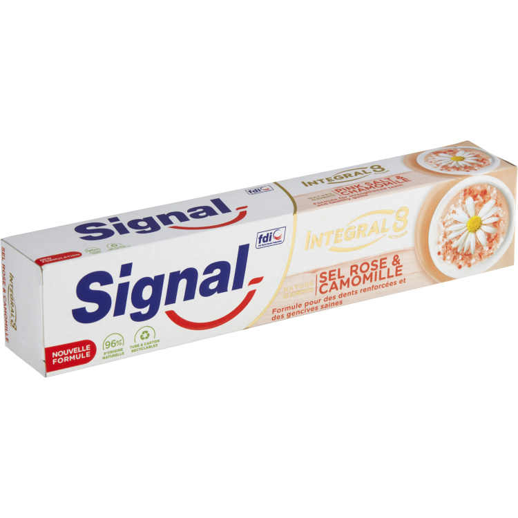 Signal zubní pasta Nature Elements Integral 8 heřmánek a himalájská sůl, 75 ml