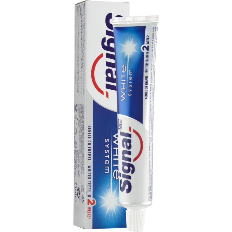 Signal zubní pasta White System, 75 ml
