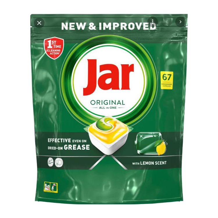 Jar tablety do myčky Original All In One, 67 ks