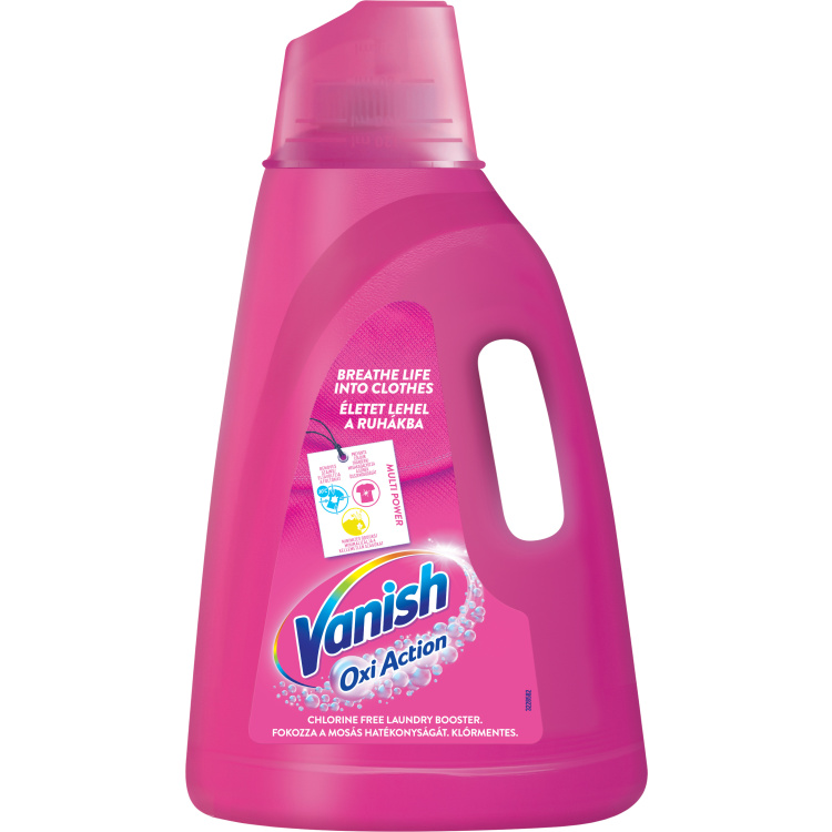 Vanish Oxi Action tekutý odstraňovač skvrn, 3 l