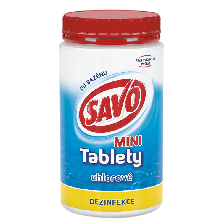 Savo bazén Mini chlorové tablety k dezinfekci vody, 0,9 kg - doprodej