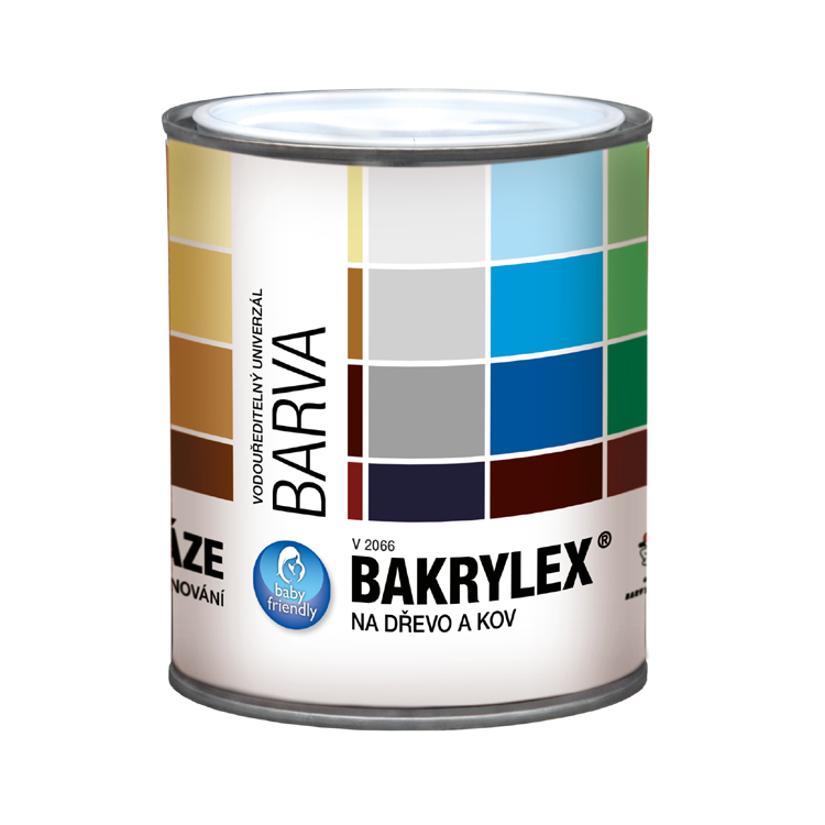 BAKRYLEX Univerzál Mat báze barva na dřevo a kov V2066