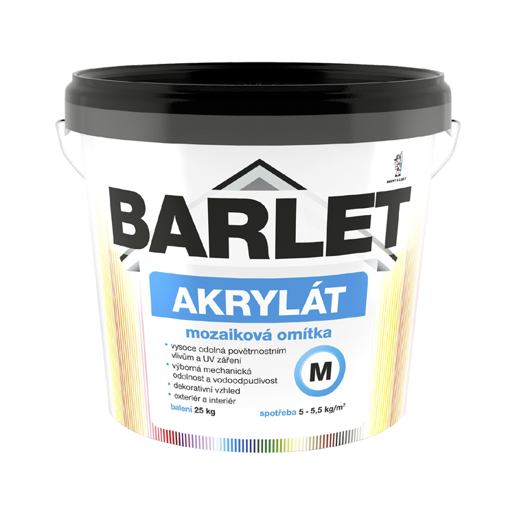 BARLET AKRYLÁT Mozaiková omítka