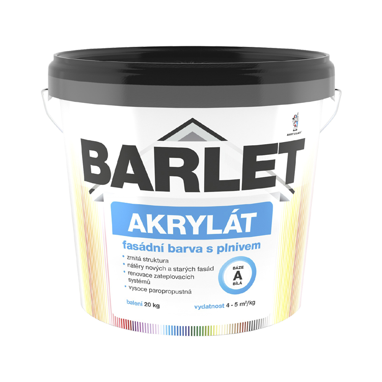 BARLET AKRYLÁT Fasádní barva s plnivem V4011