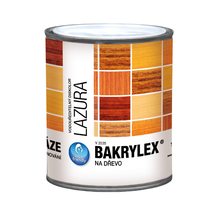 BAKRYLEX Diskolor V2035 tenkovrstvá lazura na dřevo