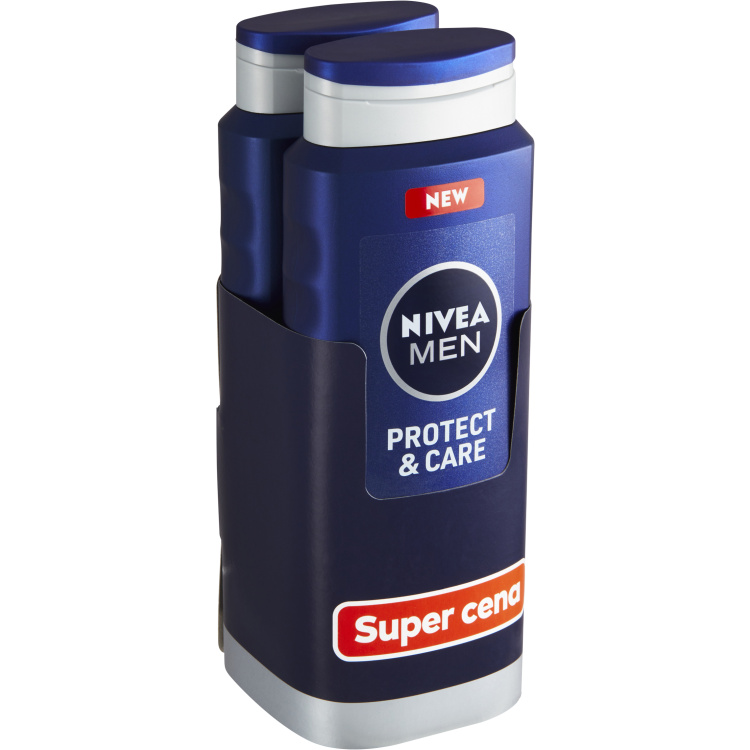 Nivea Men Protect &amp; Care Duo sprchový gel, 500 ml