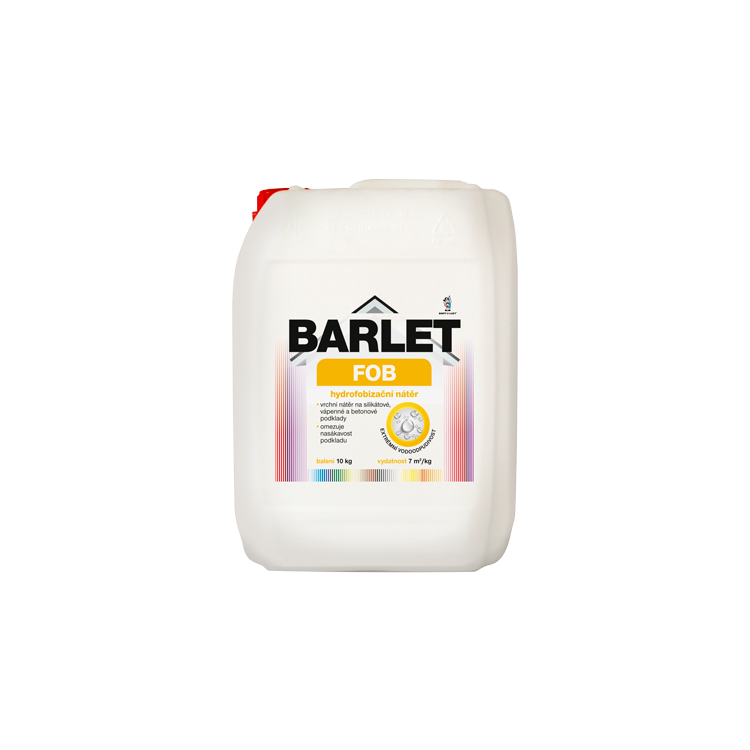 Barlet FOB PRO V4019F hydrofobizační nátěr odpuzuje vodu