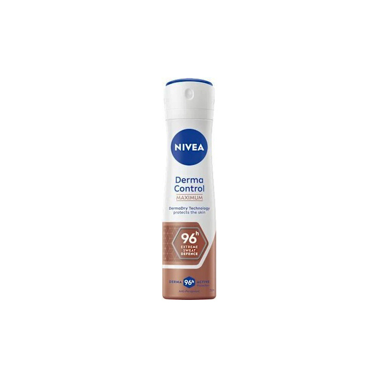 Nivea Derma Dry Control Sprej antiperspirant, 150 ml
