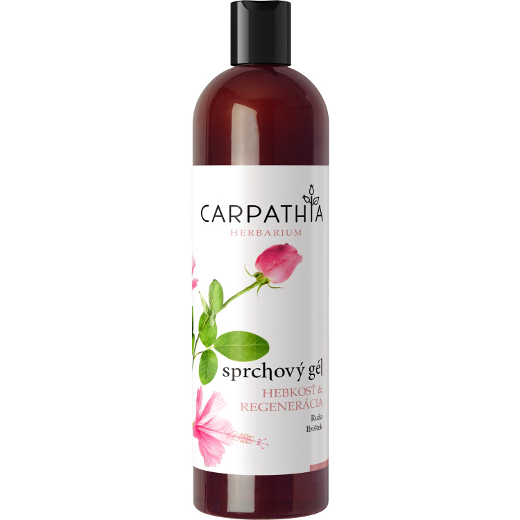 CARPATHIA Herbarium sprchový gel hebkost &amp; regenerace 350 ml