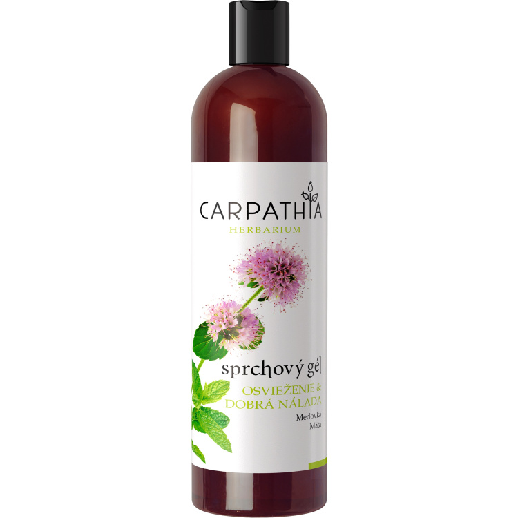 CARPATHIA Herbarium sprchový gel osvěžení &amp; dobrá nálada 350 ml