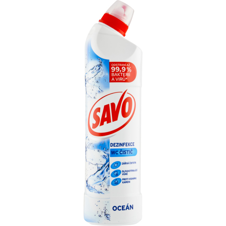 SAVO WC gel Oceán 700 ml