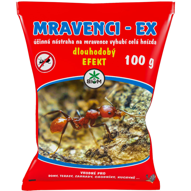 Mravenci EX prášek nástraha na mravence, 100 g