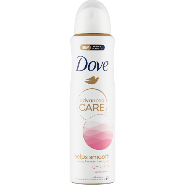 Dove Advanced Care Calming Blossom antiperspirant ve spreji 150ml