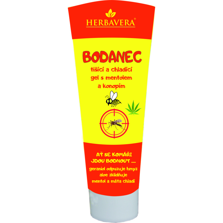 Herbavera Bodanec gel po bodnutí hmyzem, 25 ml