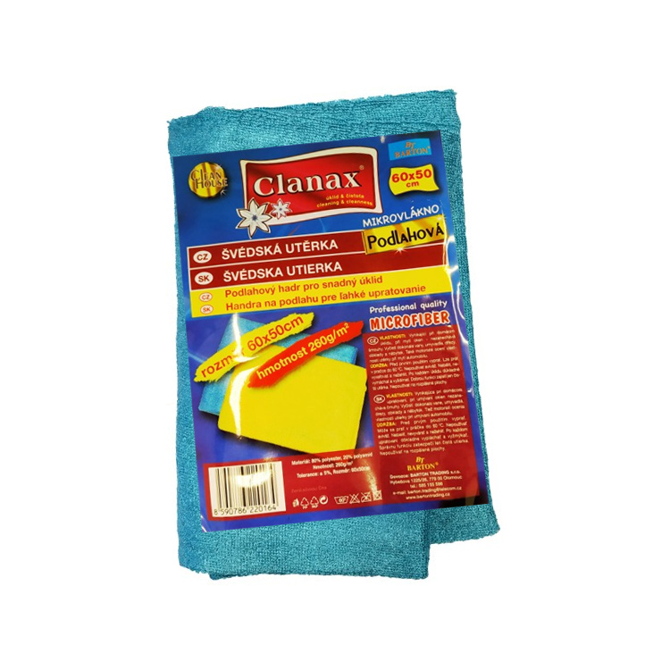 CLANAX švédská utěrka na podlahu 260 g, 50 × 60 cm