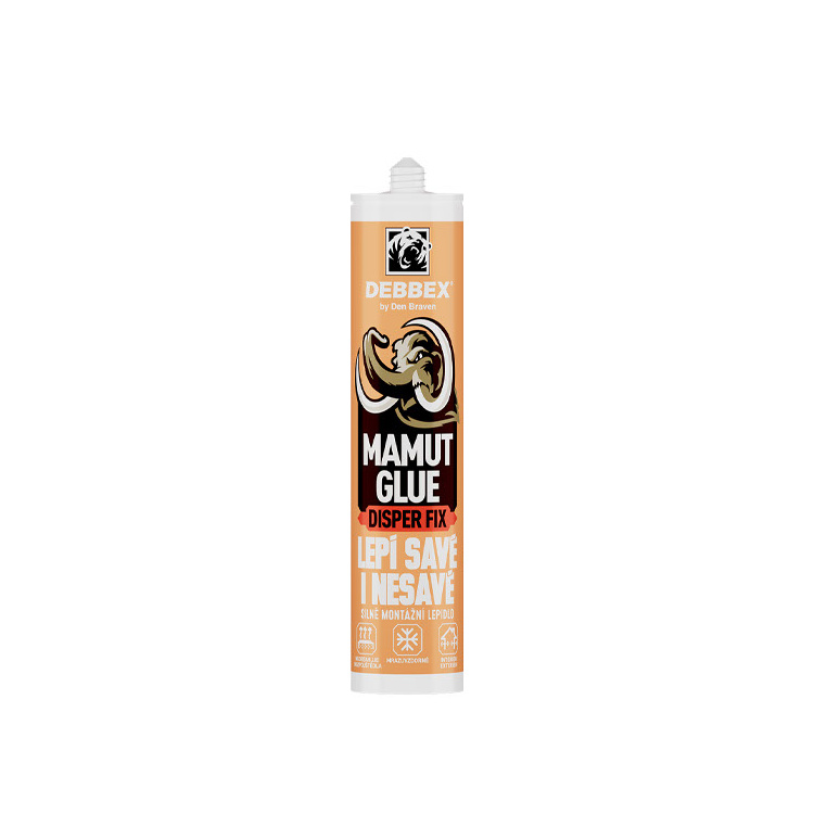 Den Braven Mamut Glue Disper Fix unvierzální lepidlo lepí savé i nesavé, 280 ml