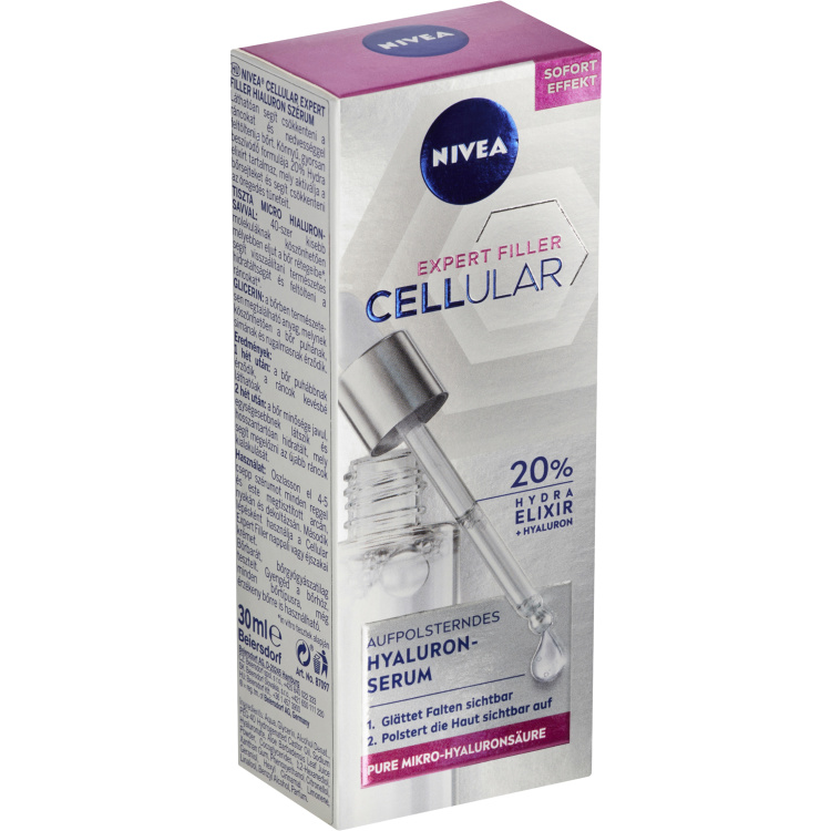 Nivea Cellular Expert Filler Vyplňující hyaluronové sérum, 30 ml