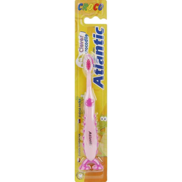 Atlantic Croco zubní kartáček dětský, 1 ks