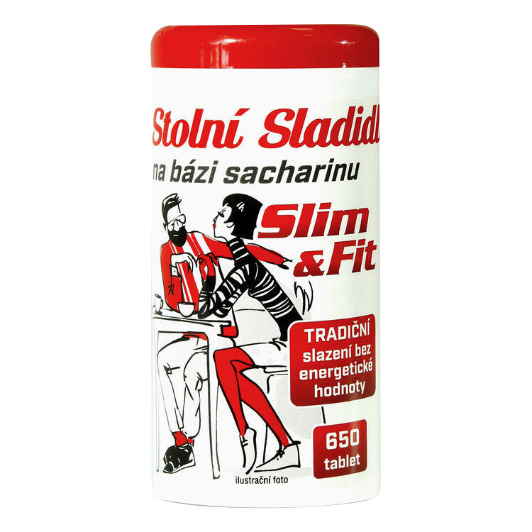 FAN SACHARIN tabletové sladidlo 650 tablet, 39 g