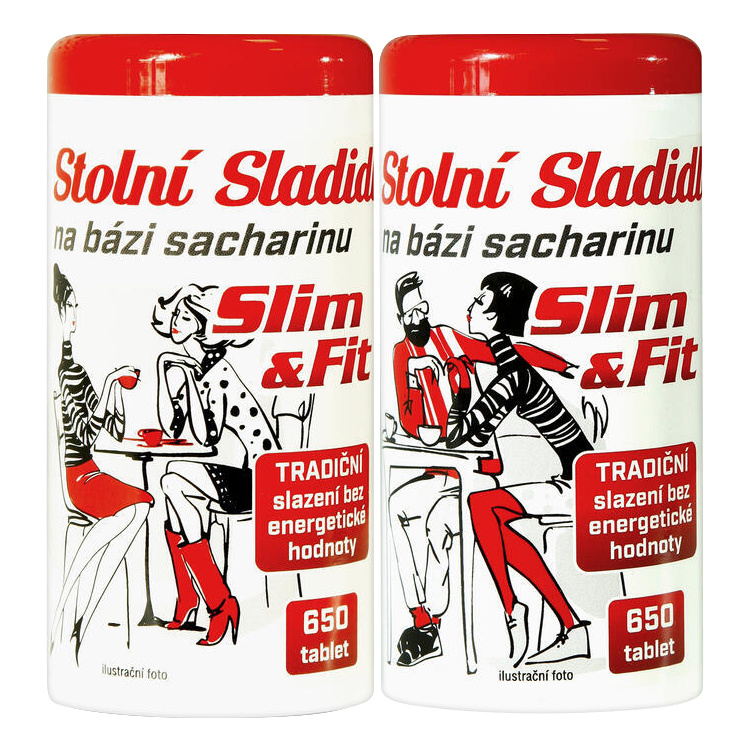 FAN SACHARIN tabletové sladidlo 650 tablet, 39 g