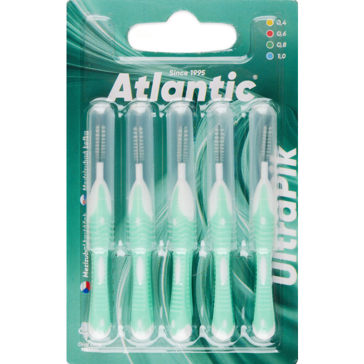 Atlantic mezizubní kartáček 0,8 mm, 5 ks