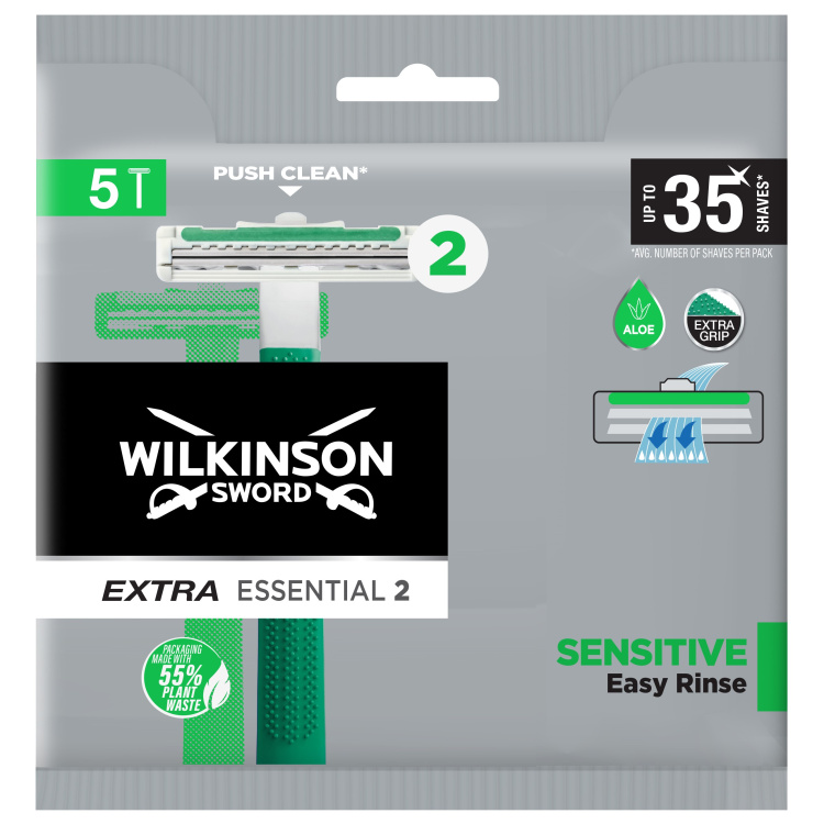 Wilkinson Sword Extra 2 Beauty jednorázová holítka Sensitive, 5 ks