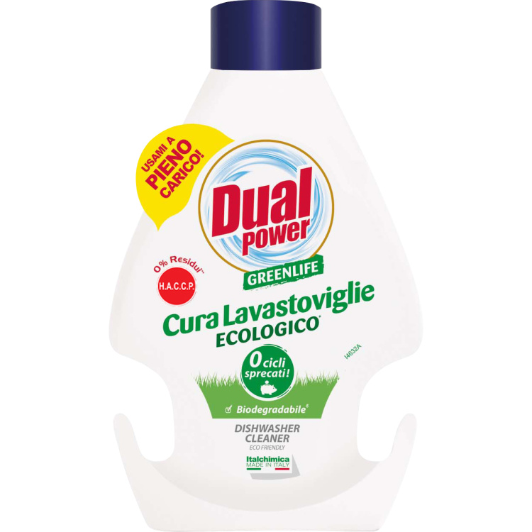 Dual Power Cura Lavastoviglie Ecogreen ekologický čistič myčky, 250 ml