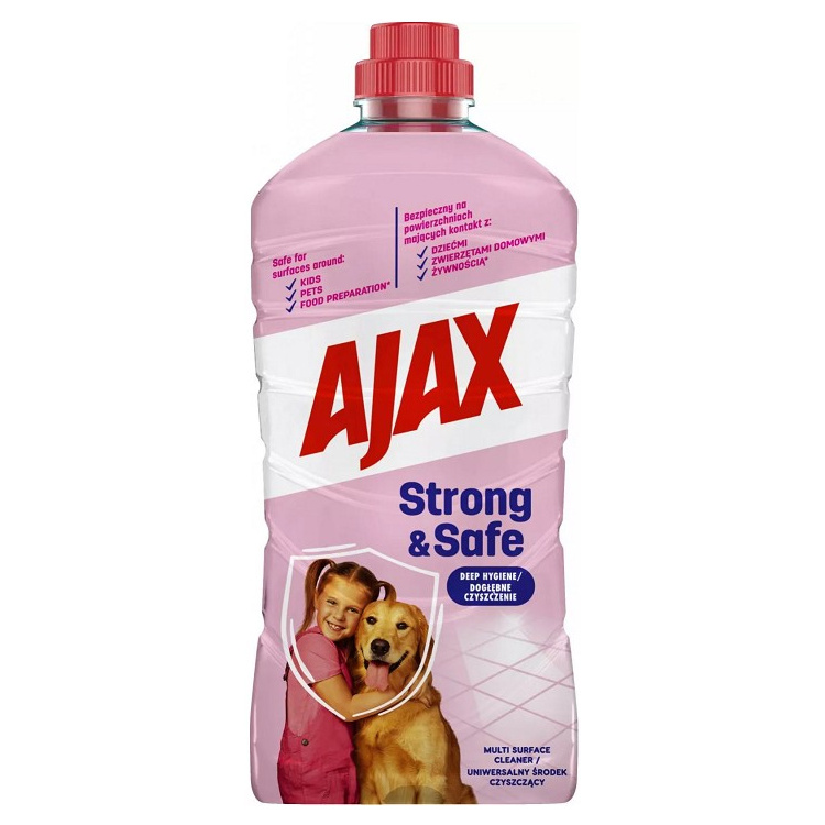 Ajax Strong Safe hygienický univerzální čistič, 1 l