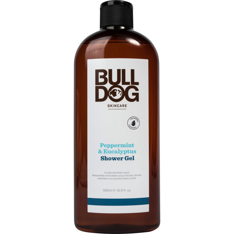 Bulldog sprchový gel Peppermint &amp; Eucalyptus, 500 ml