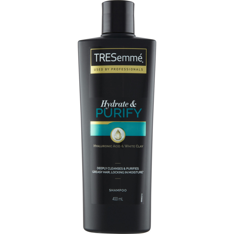 TRESemmé šampon pro mastící se vlasy Hydrate &amp; Purify, 400 ml