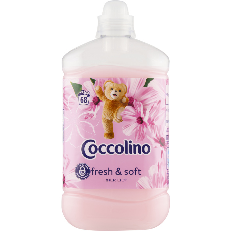 Coccolino aviváž Silk Lily 68 praní, 1,7 l
