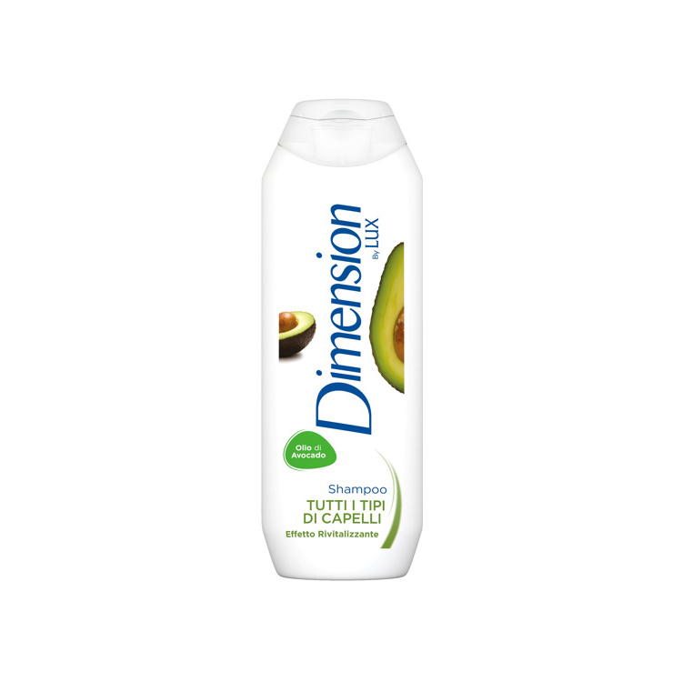 Dimension by LUX 2v1 šampón Avocado pro všechny typy vlasů, 250 ml