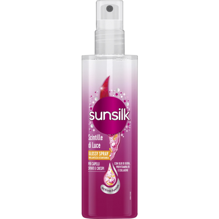 Sunsilk sprej pro lesklé vlasy Scintille Di Luce, 200 ml