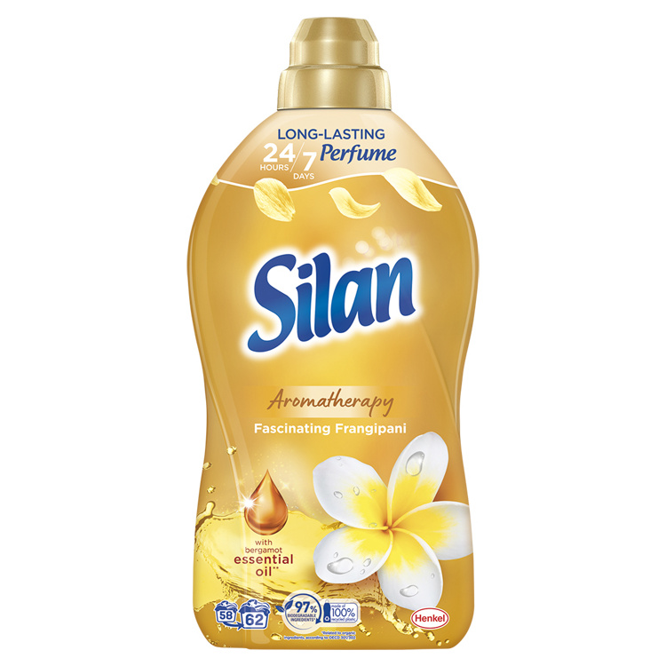 Silan aviváž Aromatherapy Fascinating Frangipani 62 praní, 1364 ml