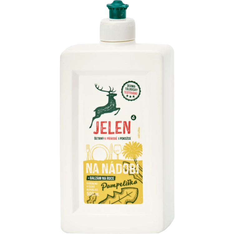 Jelen prostředek na nádobí Pampeliška, 500 ml