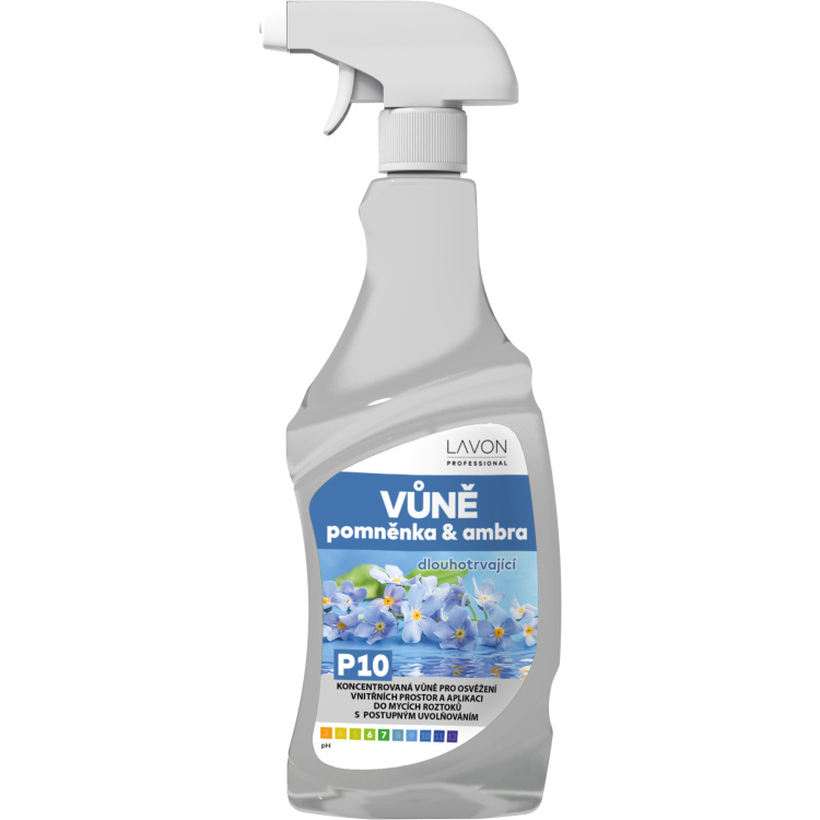 LAVON osvěžovač vzduchu pomněnka &amp; ambra rozpračovač, 500 ml