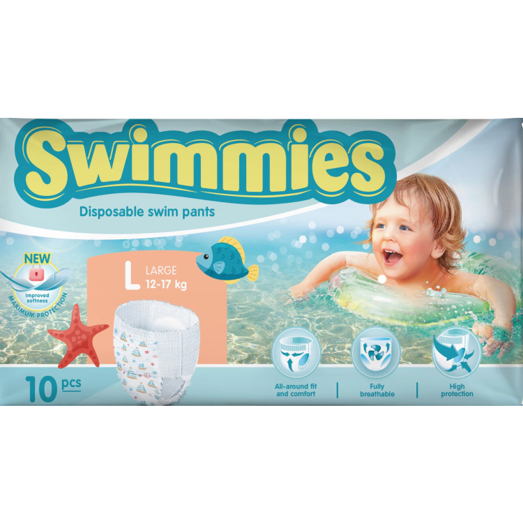 Swimmies plenky do vody 12-17 kg, 10 ks