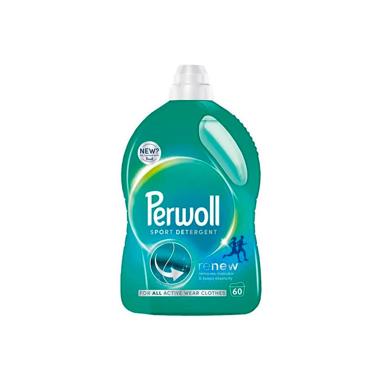 Perwoll prací gel Renew Sport sportovní prádlo, 60 praní, 3000 ml
