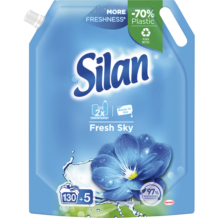 Silan aviváž Fresh Sky 135 praní, 1485 ml