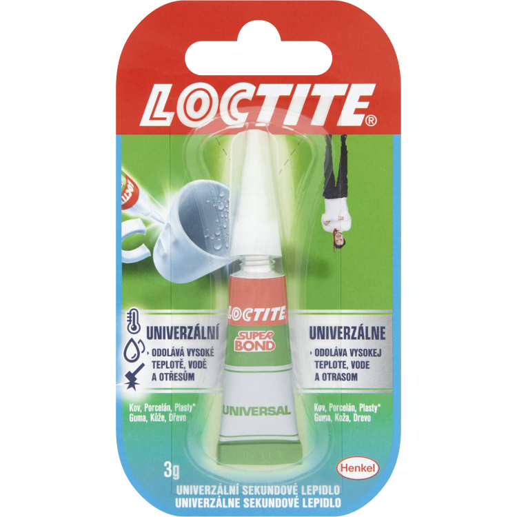 Loctite Super Bond Univerzální sekundové lepidlo 3 g