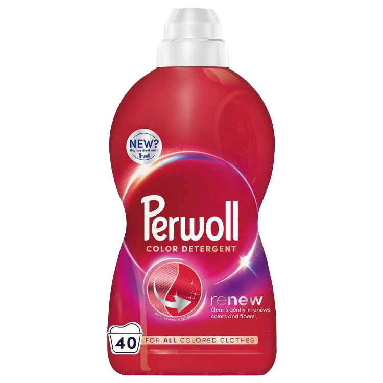 Perwoll prací gel Renew Color 40 praní, 2000 ml