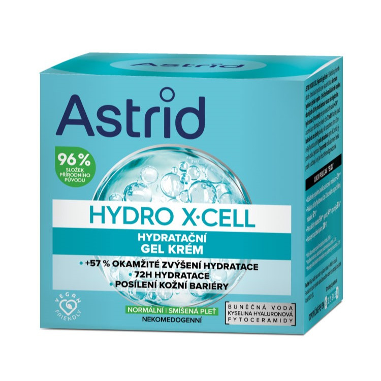 Astrid krém Hydro X-Cell pro normální pleť, 50 ml
